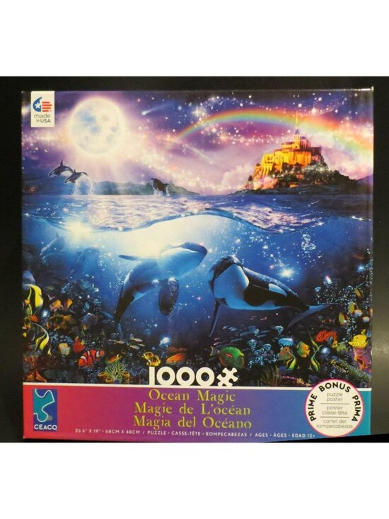 ceaco Other - OCEAN MAGIC Paternoster Rainbow 1000 pcs Jigsaw Puzzle CEACO #42 #13